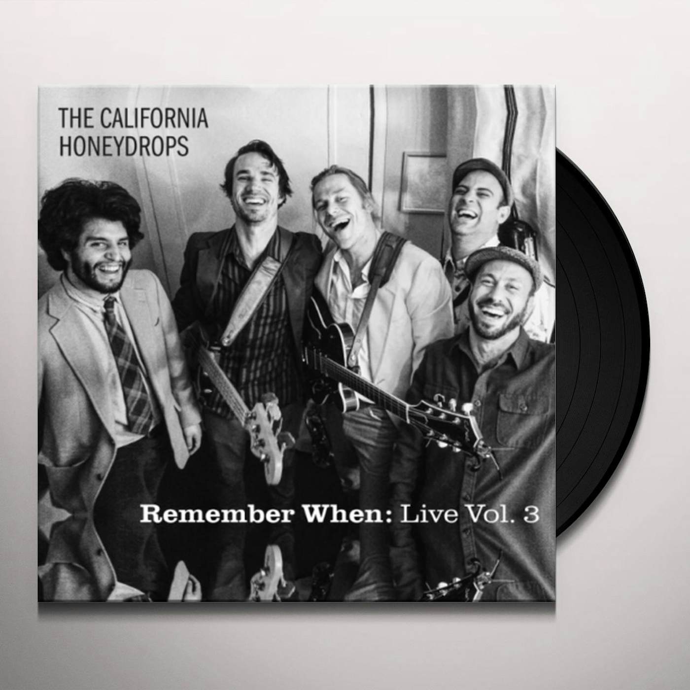 The California Honeydrops REMEMBER WHEN: LIVE 3 Vinyl Record