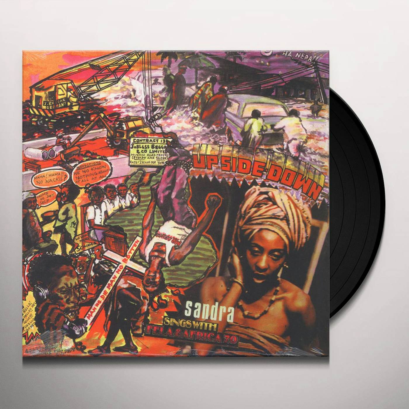 Fela Kuti Upside Down Vinyl Record
