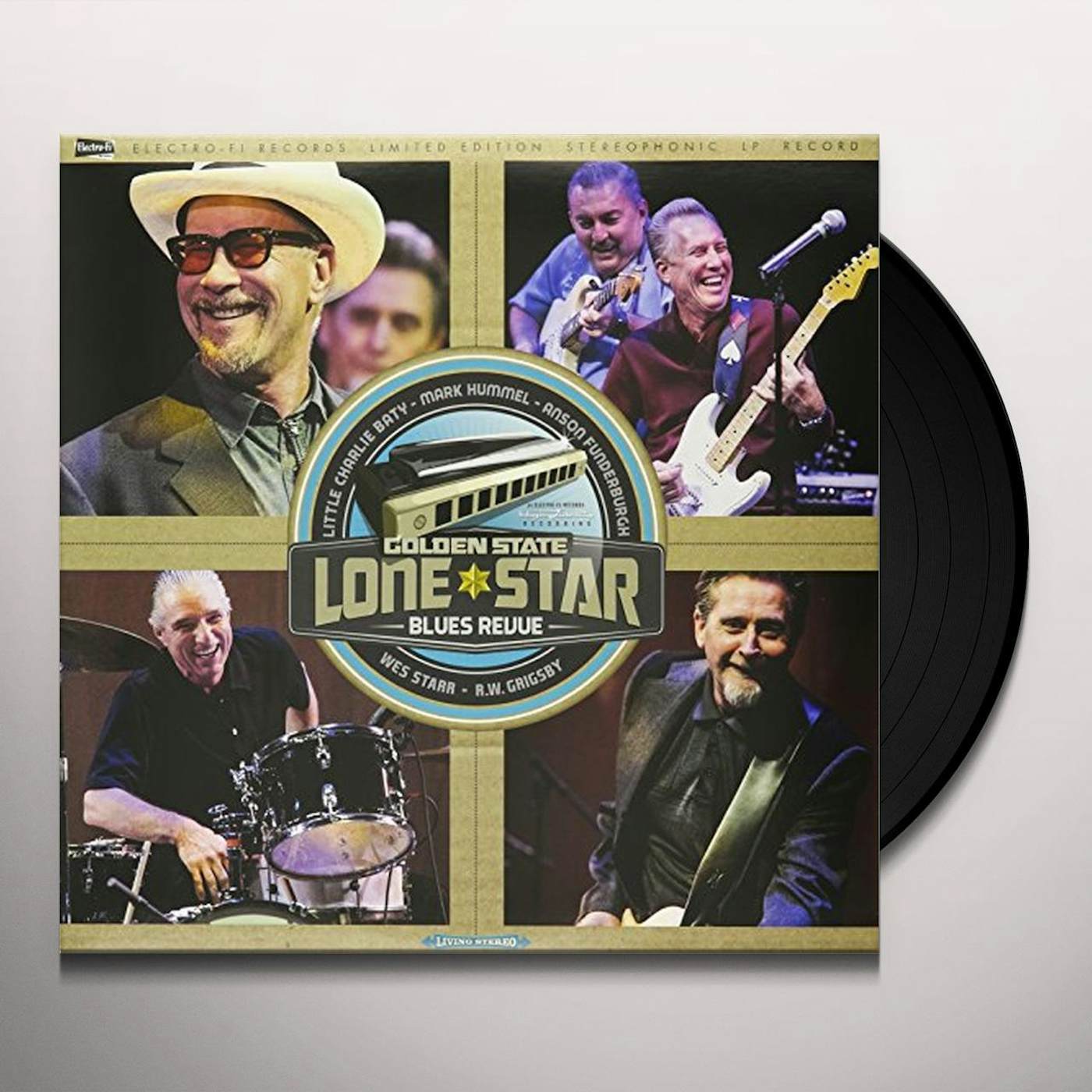 Mark Hummel GOLDEN STATE LONE STAR Vinyl Record
