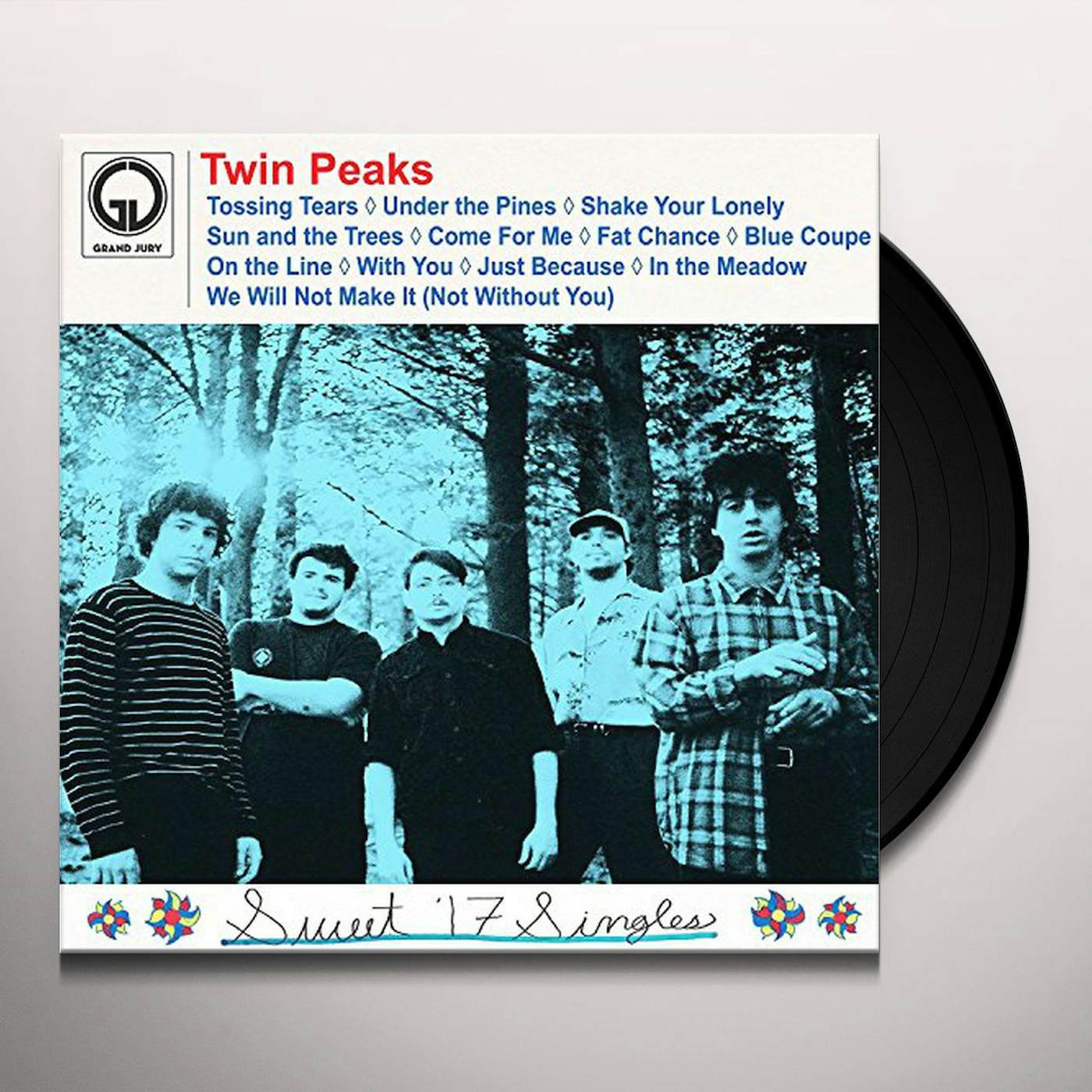 Twin Peaks SWEET 17 SINGLES Vinyl Record