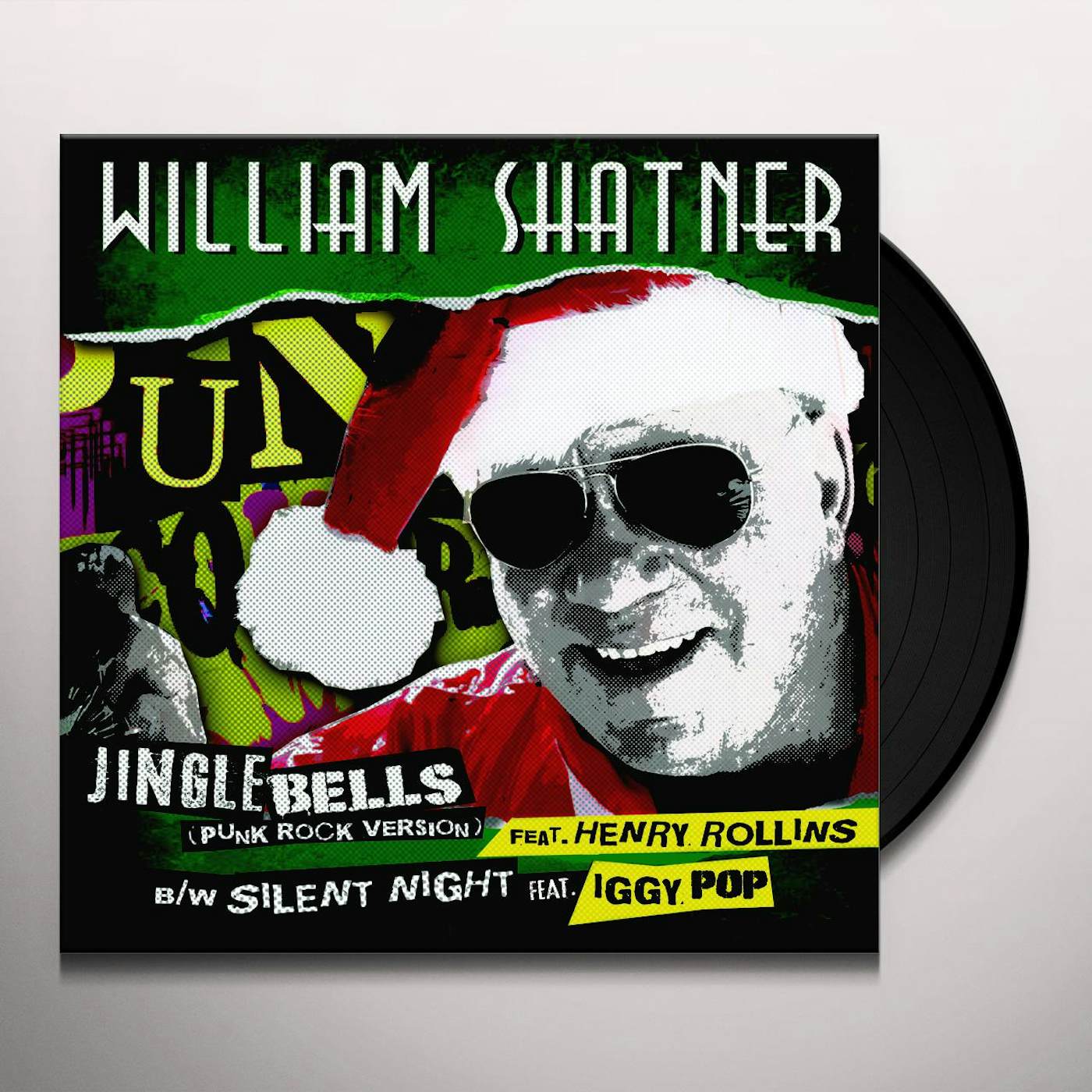 William Shatner JINGLE BELLS (PUNK ROCK VERSION) Vinyl Record