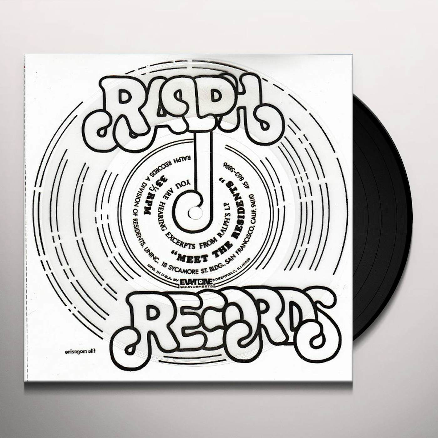 MEET THE RESIDENTS SINGLE Vinyl Record