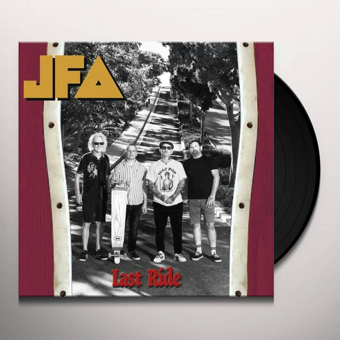 JFA LAST RIDE Vinyl Record
