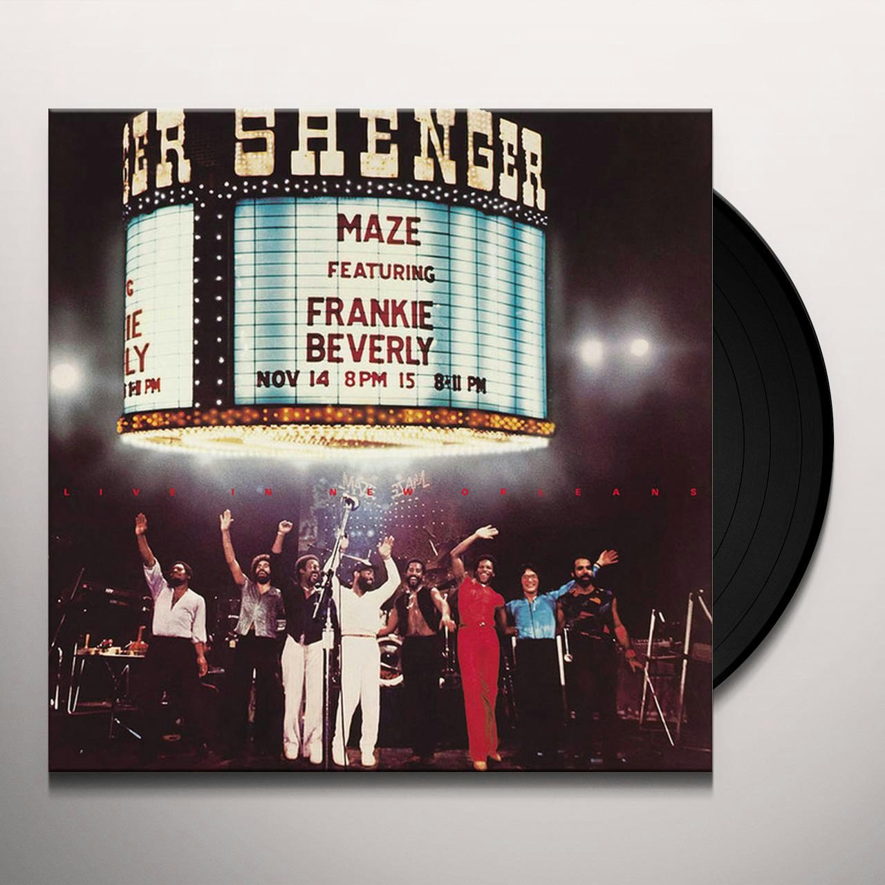 Maze featuring Frankie Beverly Live In New Orleans (2 LP) Vinyl Record