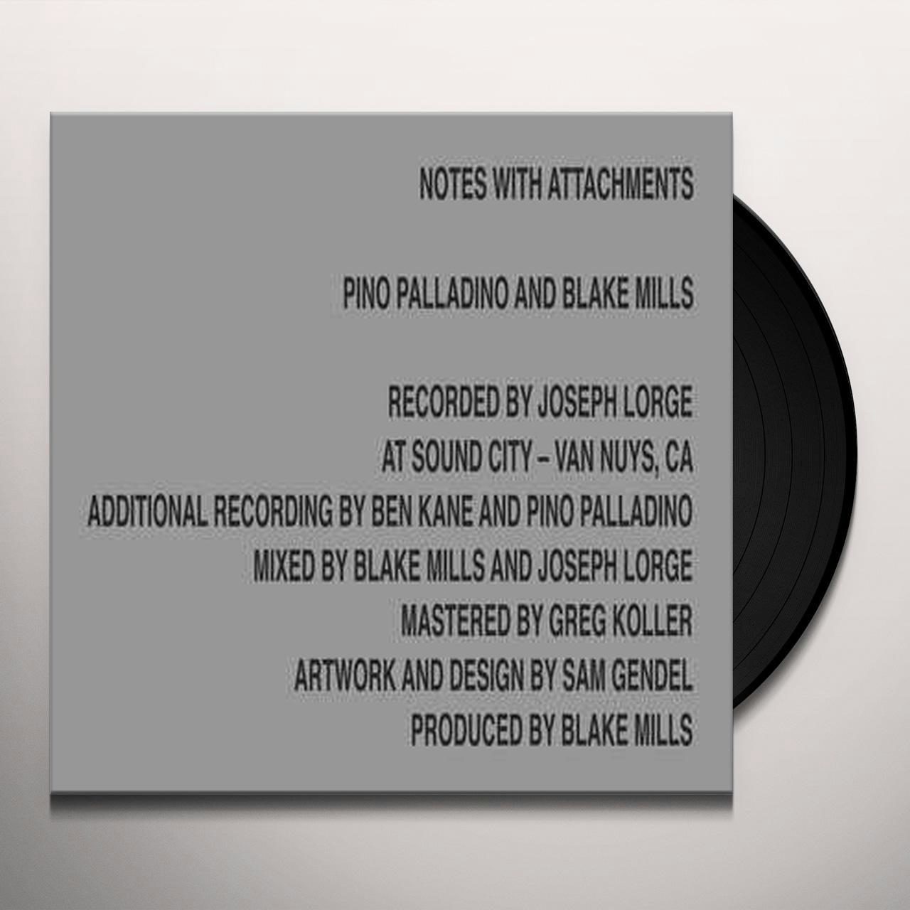 Pino Palladino / Blake Mills Notes With Attachments Vinyl Record