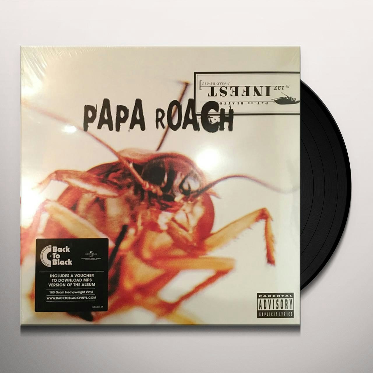 Papa Roach Infest Vinyl Record