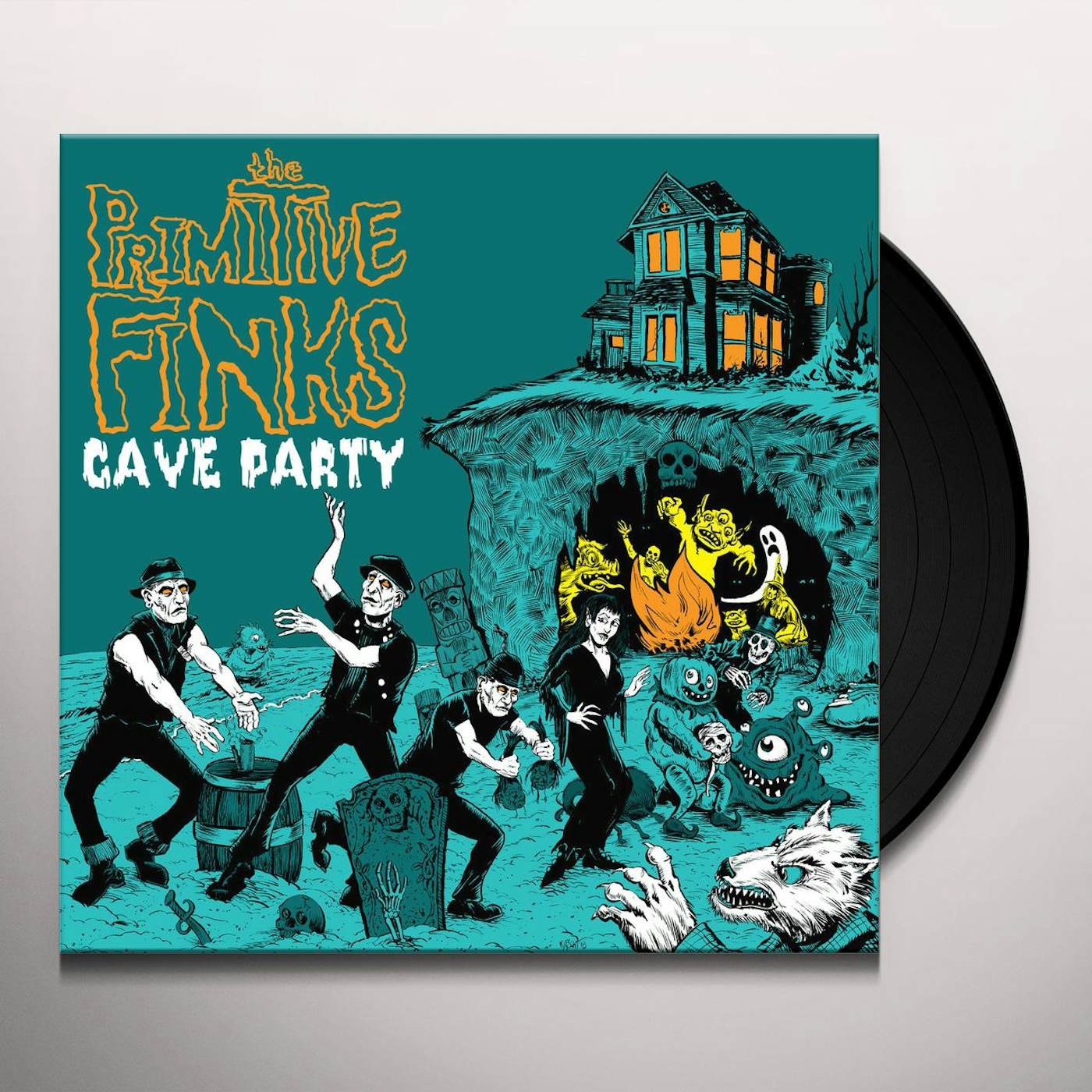 The Primitive Finks Cave Party Vinyl Record