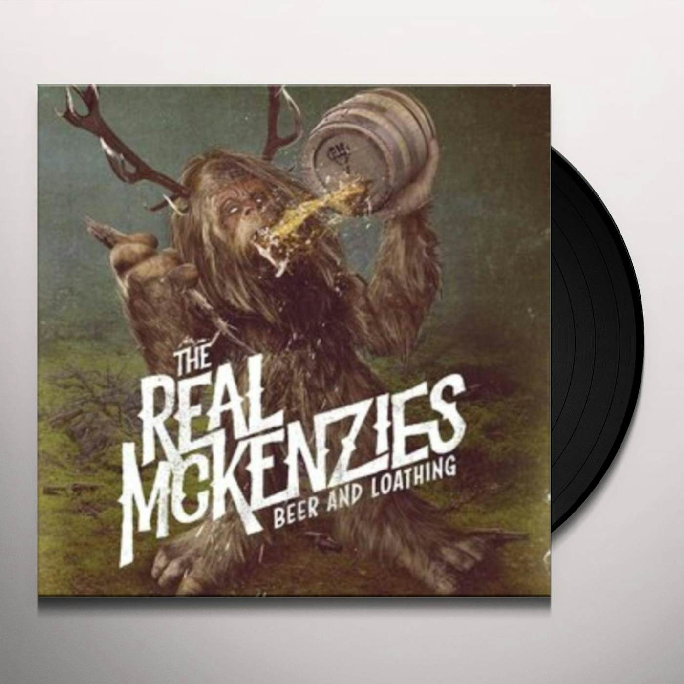 The Real McKenzies Beer and Loathing Vinyl Record