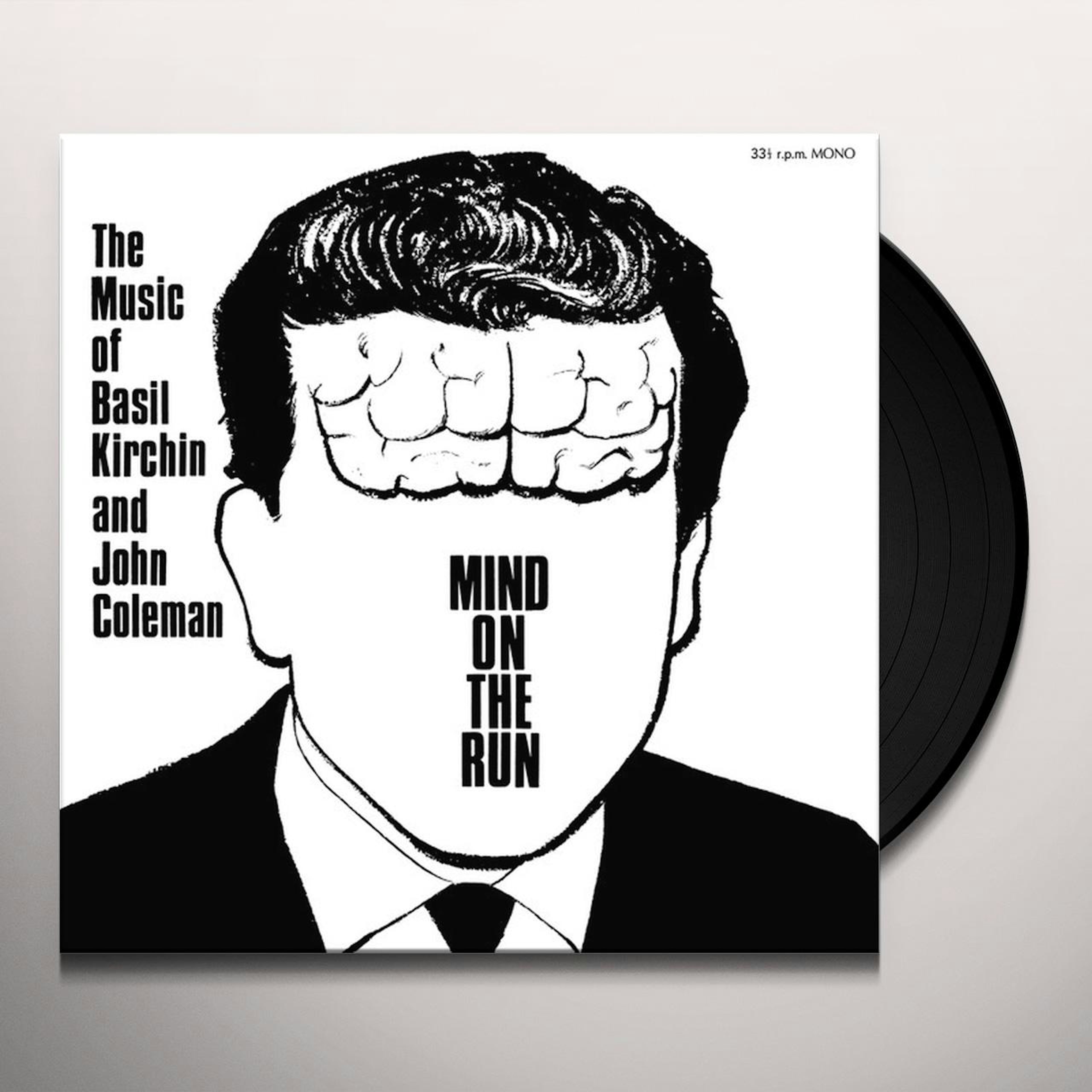 Basil Kirchin / John Coleman MIND ON THE RUN Vinyl Record