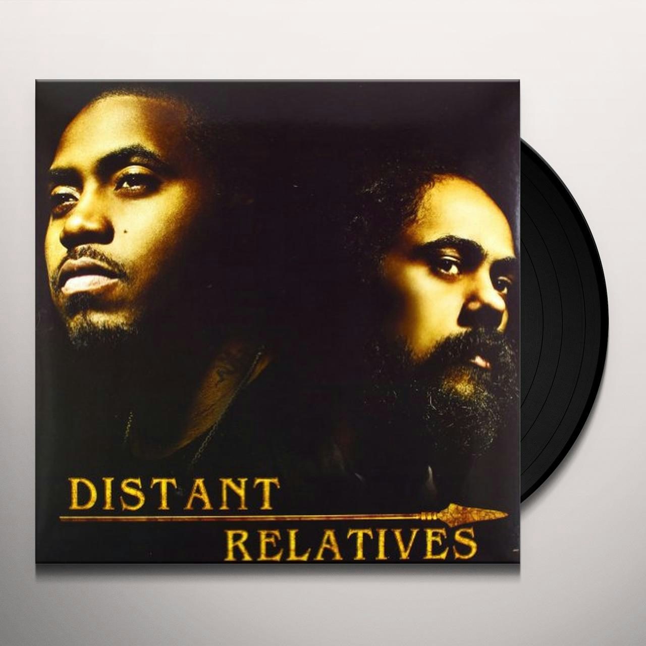 Nas & Damian Marley Distant Relatives Vinyl Record