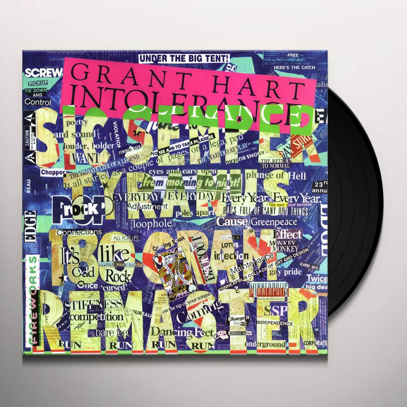 Grant Hart Intolerance Vinyl Record