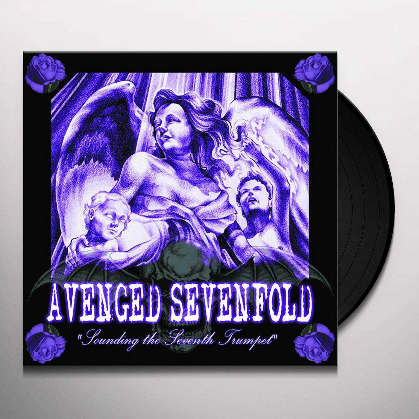Avenged Sevenfold SOUNDING THE SEVENTH TRUMPET - PURPLE Vinyl Record
