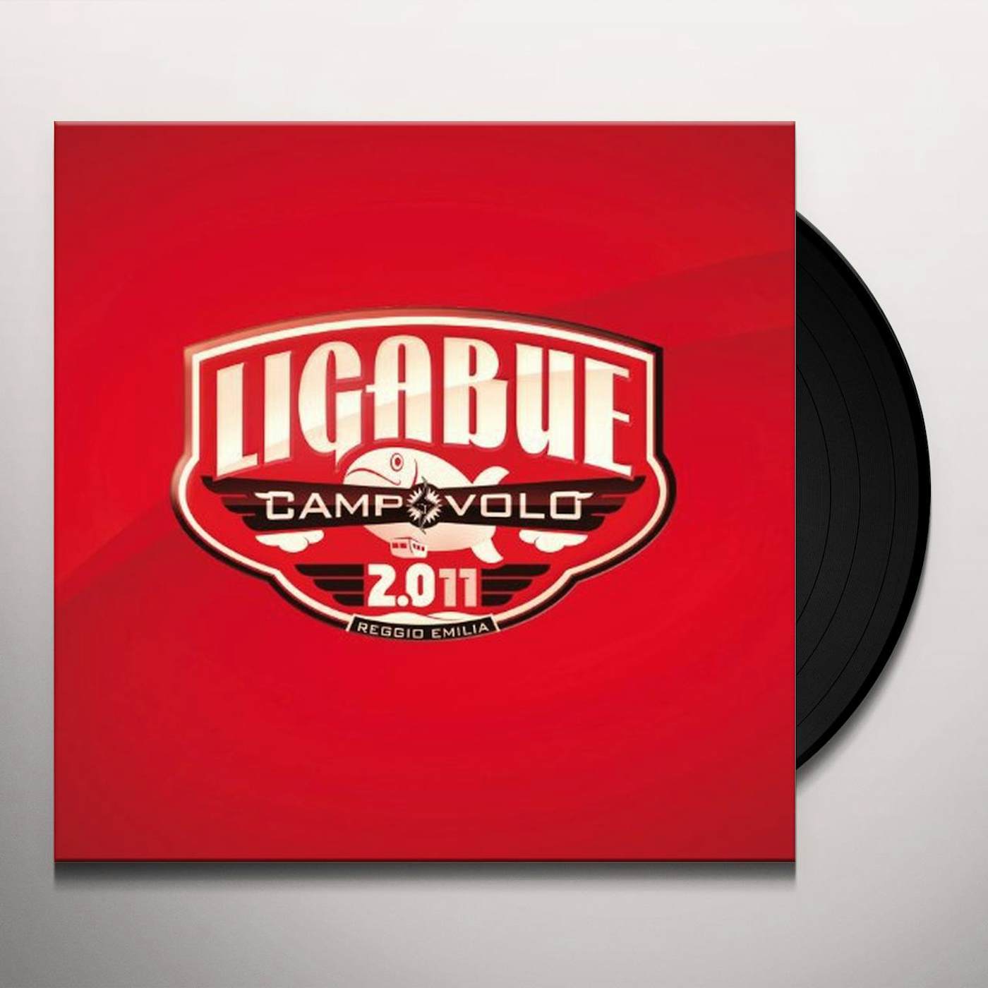 Ligabue CAMPOVOLO 2.011 Vinyl Record - Italy Release