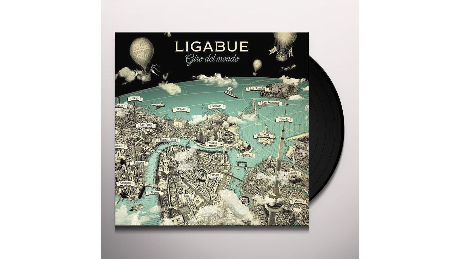 Ligabue Giro D'italia (Semi Acustico) (4LP/Oversize Item Split) Vinyl Record