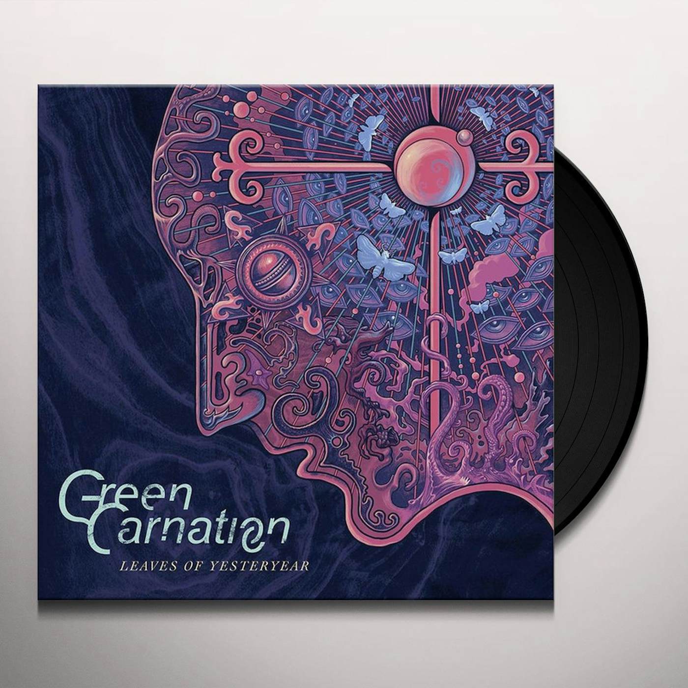 Green Carnation Leaves of Yesteryear Vinyl Record