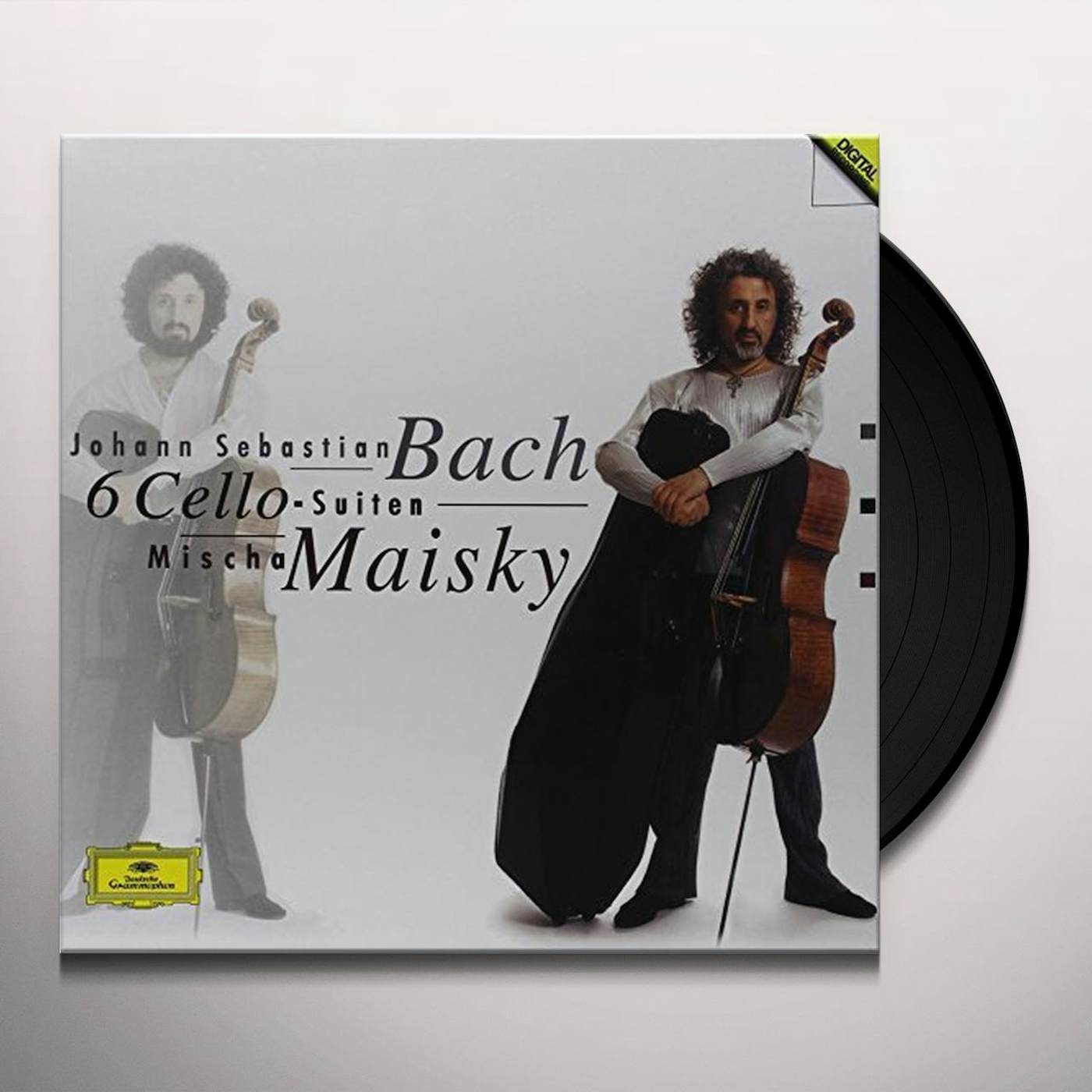 Mischa Maisky BACH: 6 CELLO SUITES Vinyl Record