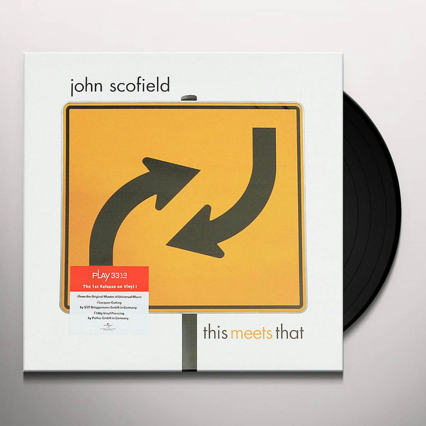 John Scofield THIS MEETS THAT Vinyl Record