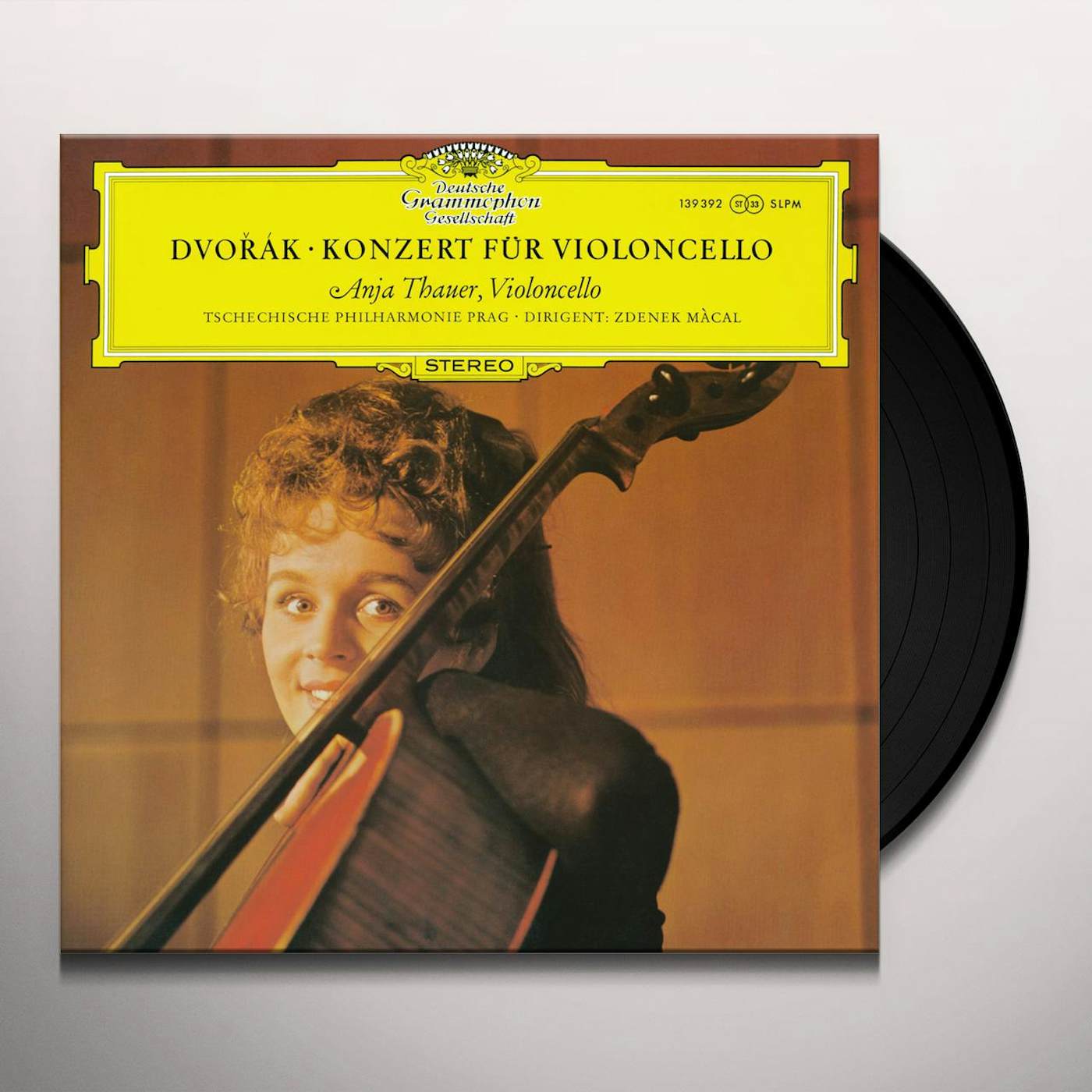 Dvorak / Anja Thauer / Tschechiche Philharmonic DVORAK: CELLO CONCERTO Vinyl Record