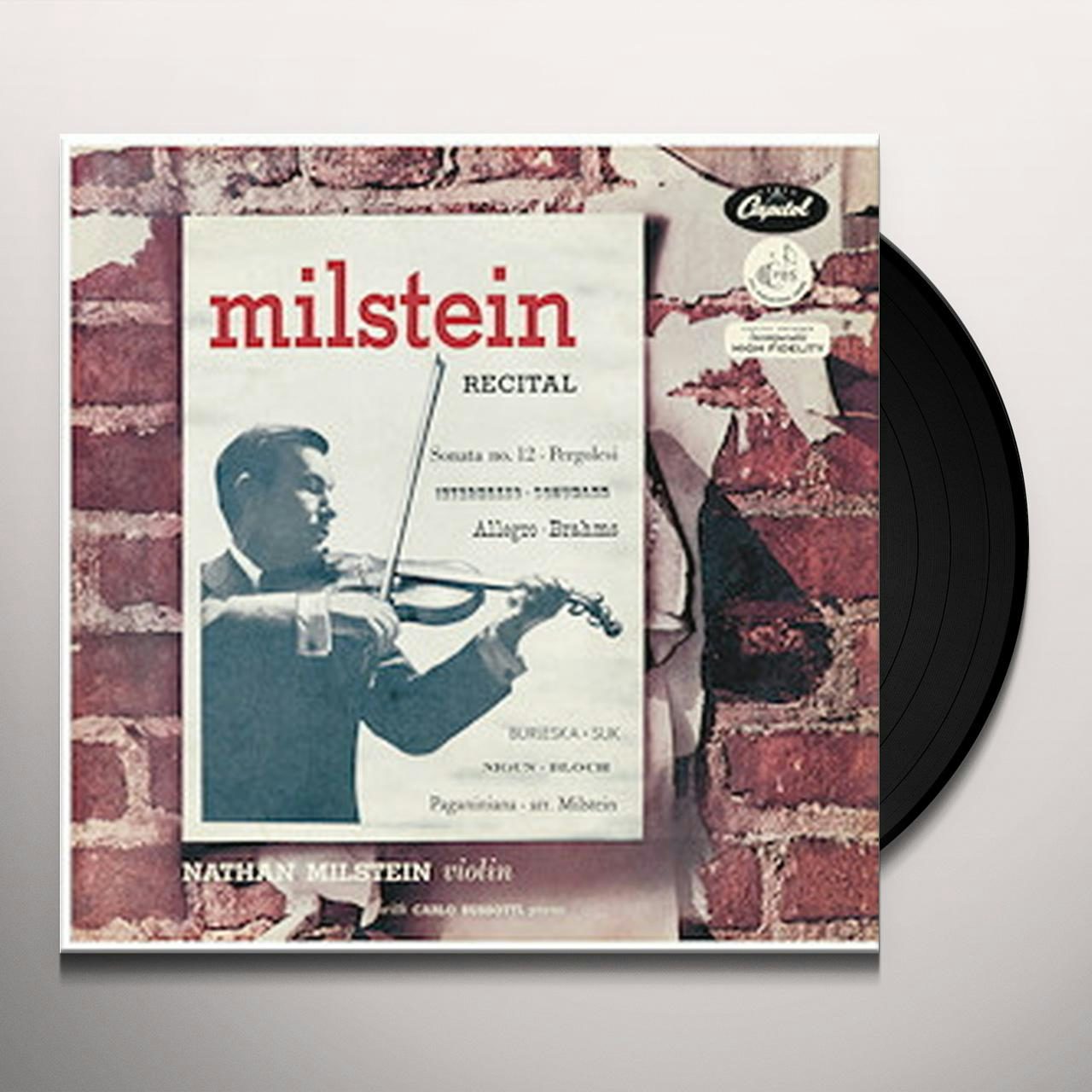 Nathan Milstein Recital (180g/import) Vinyl Record