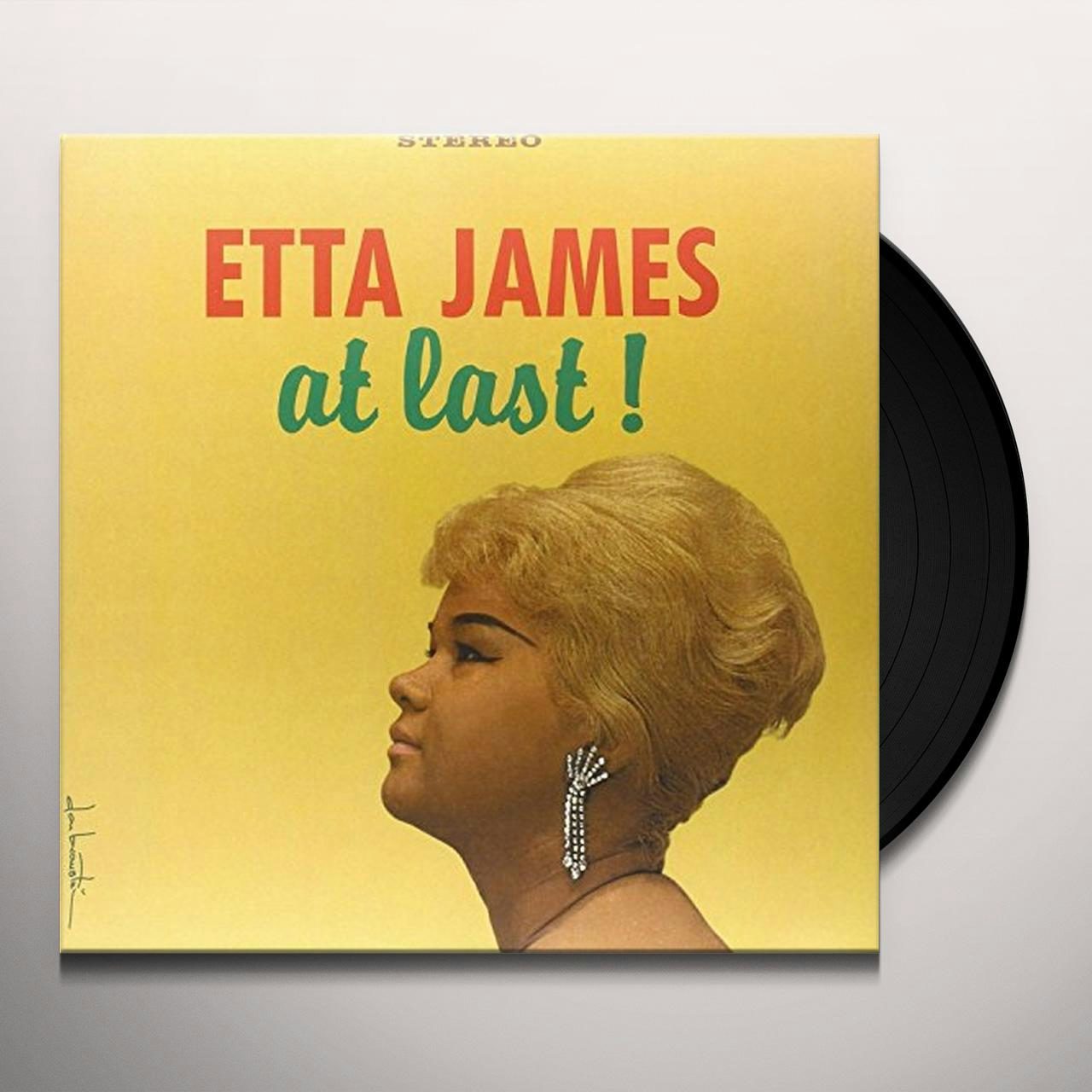 Etta James AT LAST Vinyl Record