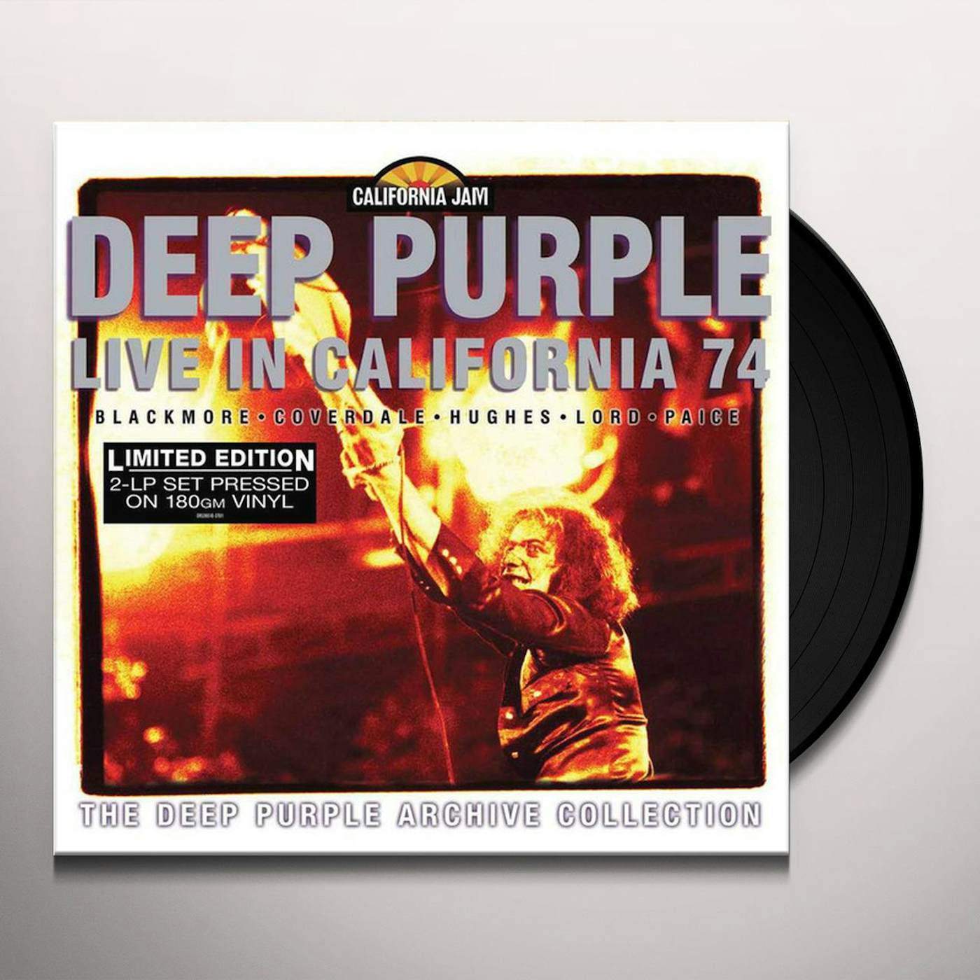 Deep Purple CAL JAM - LIVE IN CALIFORNIA 74 Vinyl Record