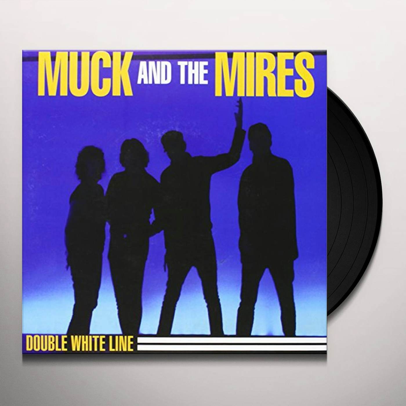 Muck & The Mires DOUBLE WHITE LINE Vinyl Record