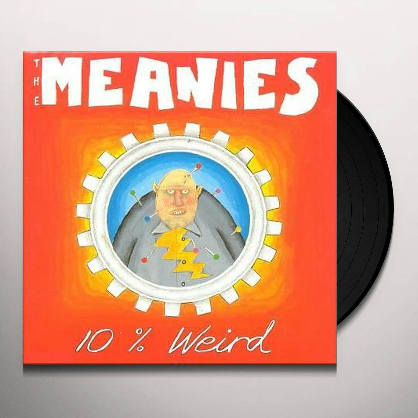 The Meanies 10 PERCENT WEIRD Vinyl Record