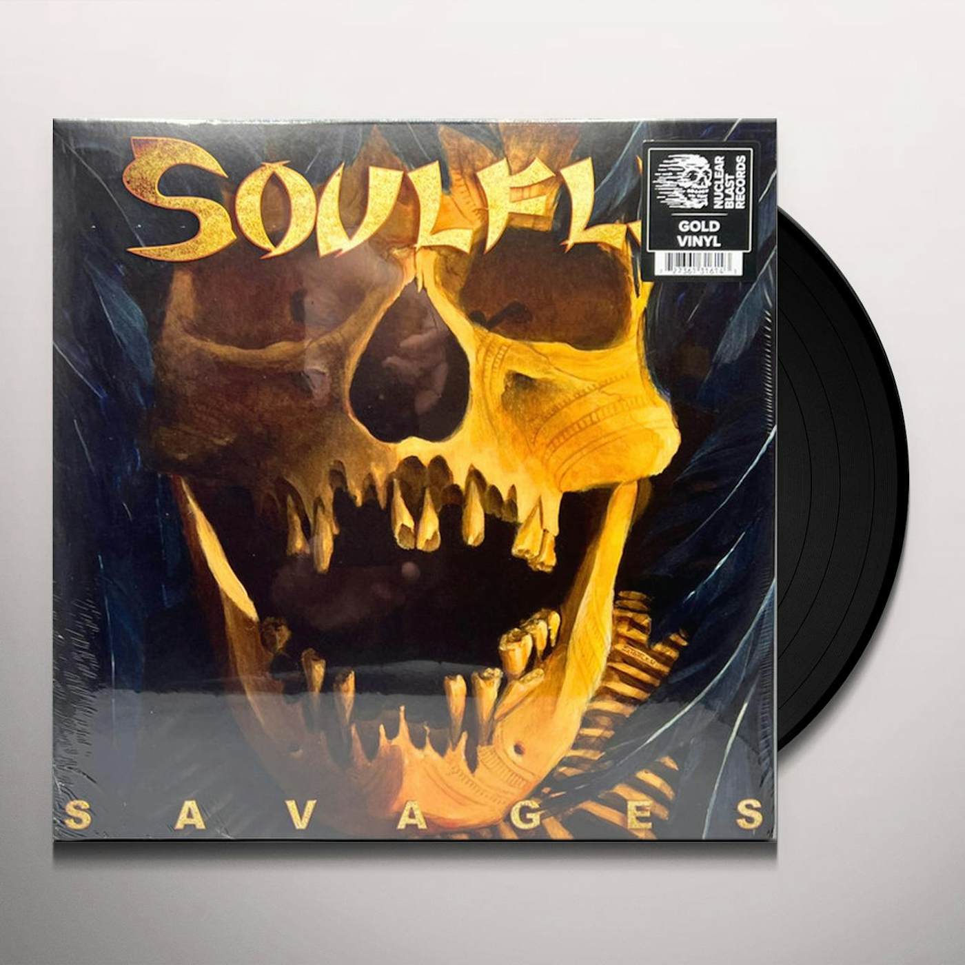 Soulfly SAVAGES (GOLD VINYL/2LP) Vinyl Record