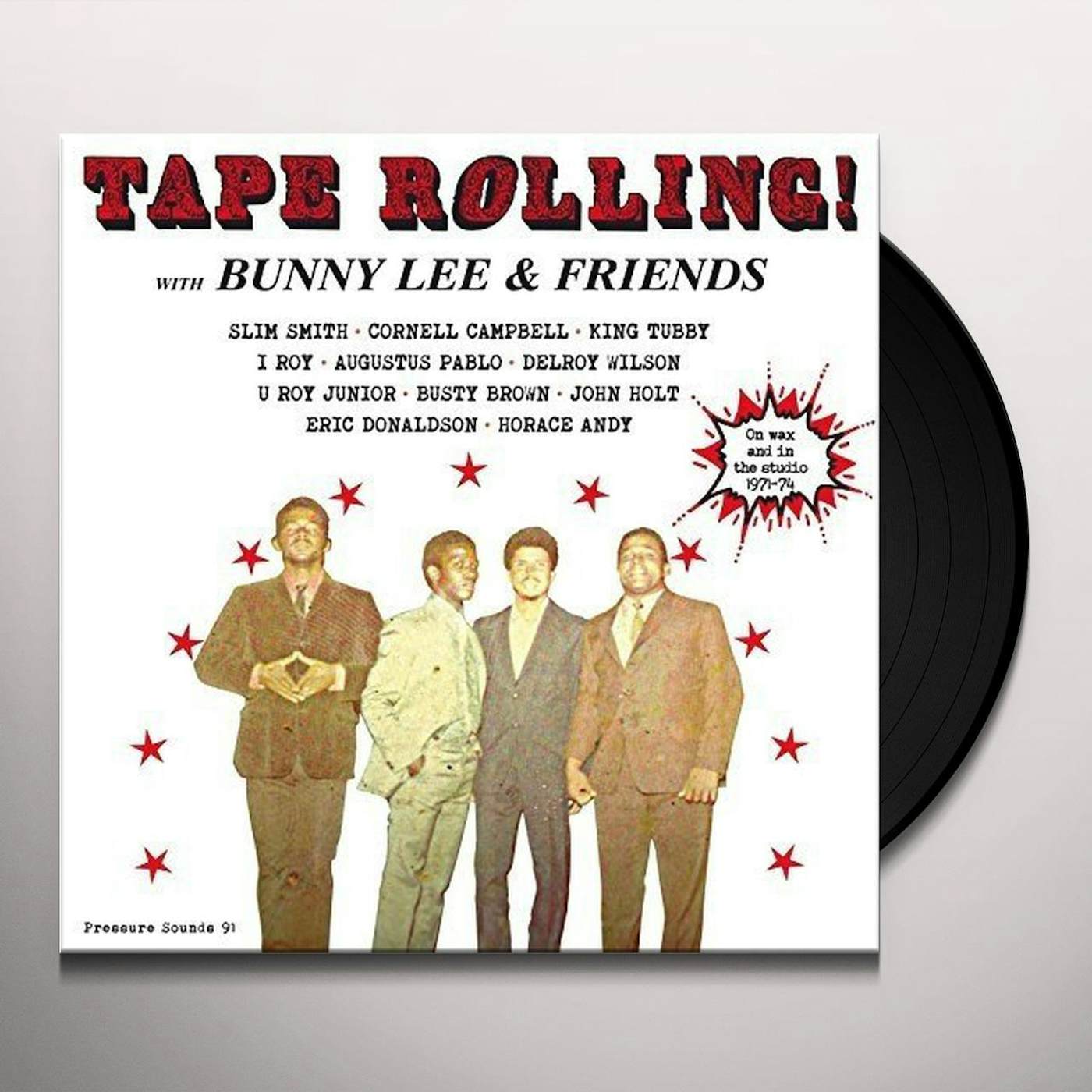 Bunny Lee & Friends TAPE ROLLING Vinyl Record
