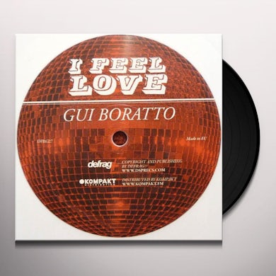 Gui Boratto I FEEL LOVE Vinyl Record