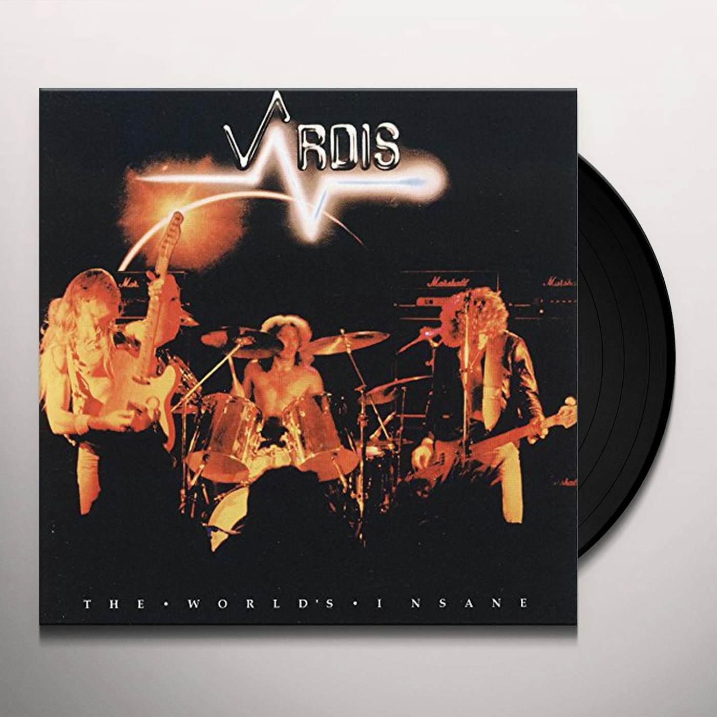 Vardis WORLD'S INSANE Vinyl Record