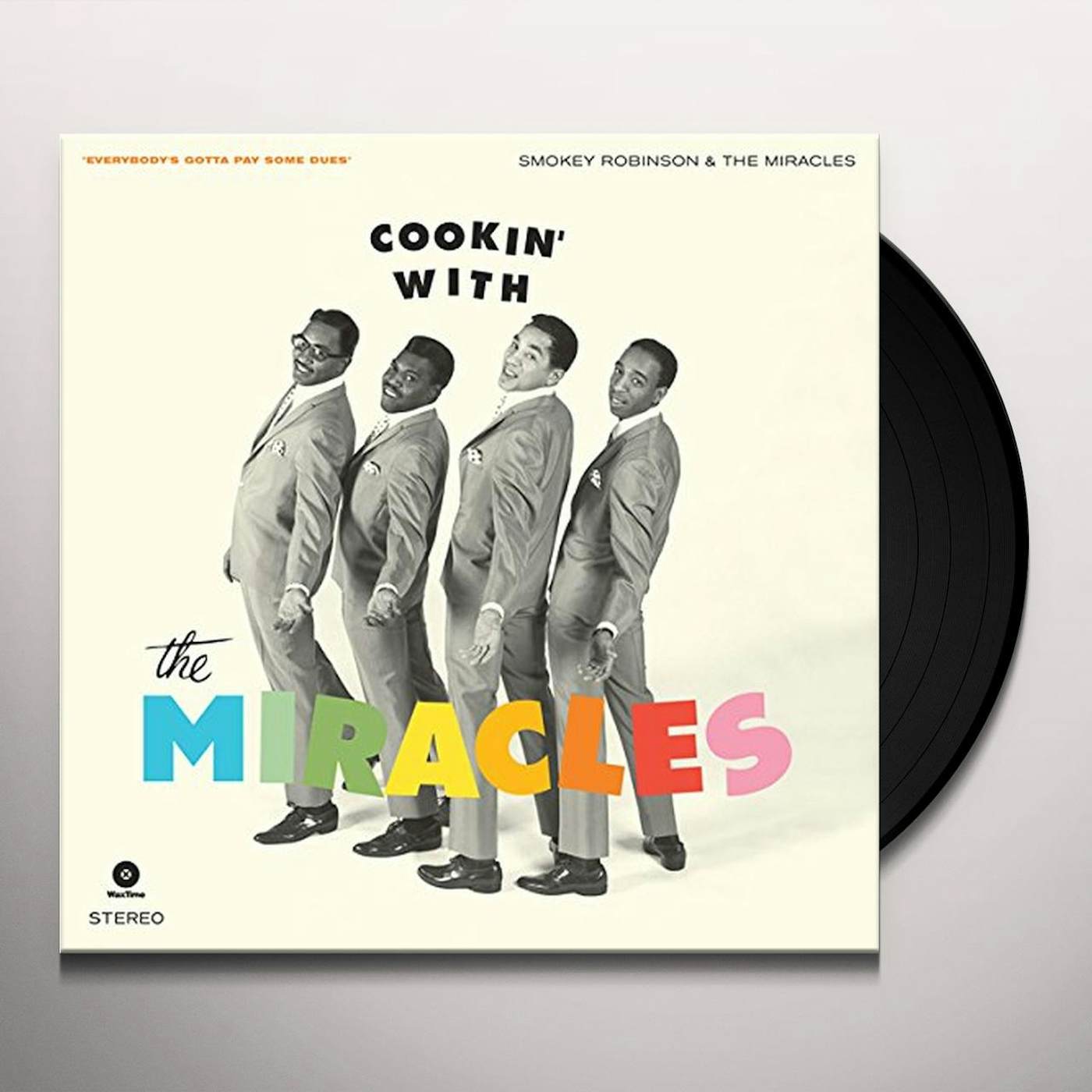 Smokey Robinson & The Miracles COOKIN WITH + 4 BONUS TRACKS (BONUS TRACKS) Vinyl Record - 180 Gram Pressing