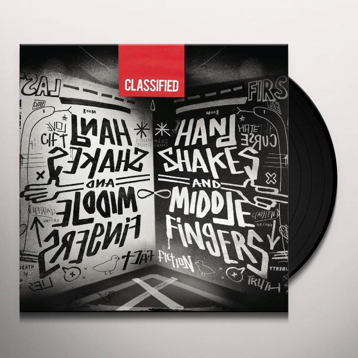 Classified HAND SHAKES & MIDDLE FINGERS (CAN) (Vinyl)