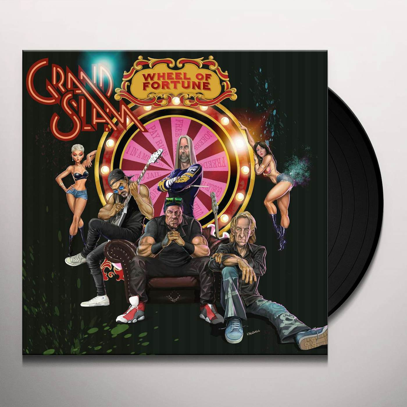 Grand Slam Wheel Of Fortune Vinyl Record