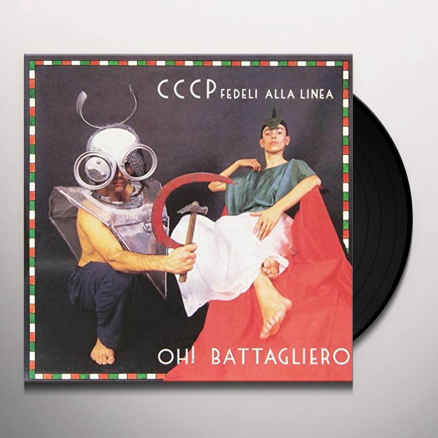 CCCP – Fedeli Alla Linea OH BATTAGLIERO / GUERRA E PACE Vinyl Record