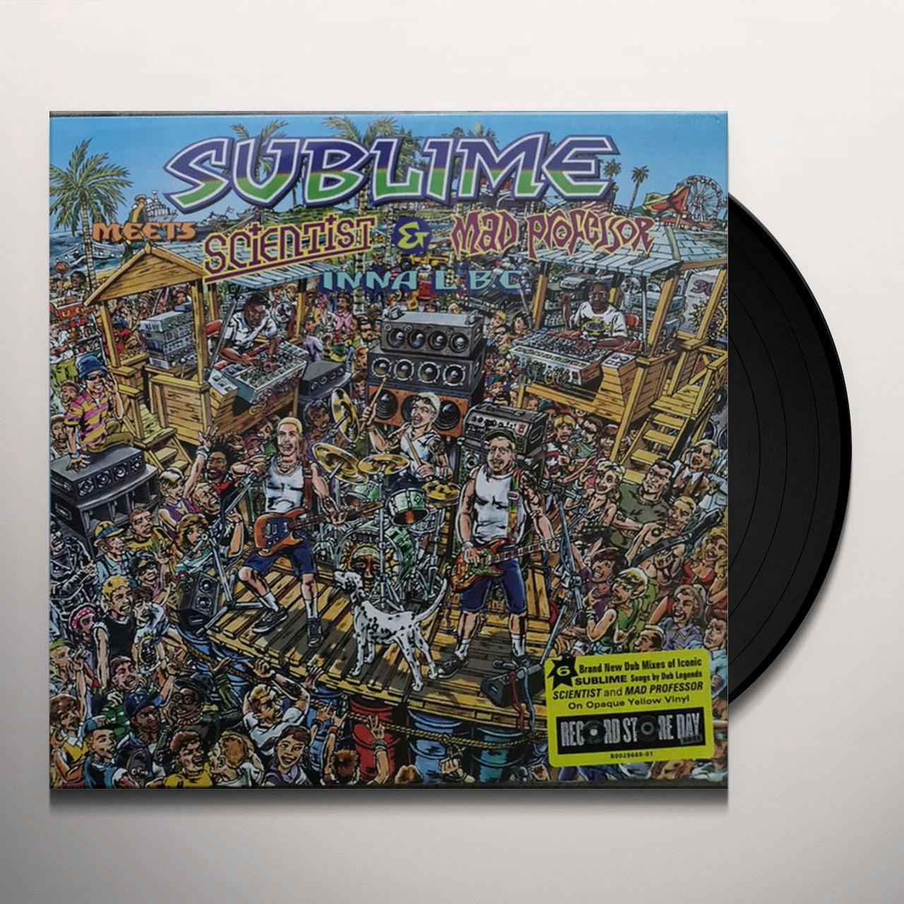 Sublime MEETS SCIENTIST & MAD PROFESSOR INNA Vinyl Record