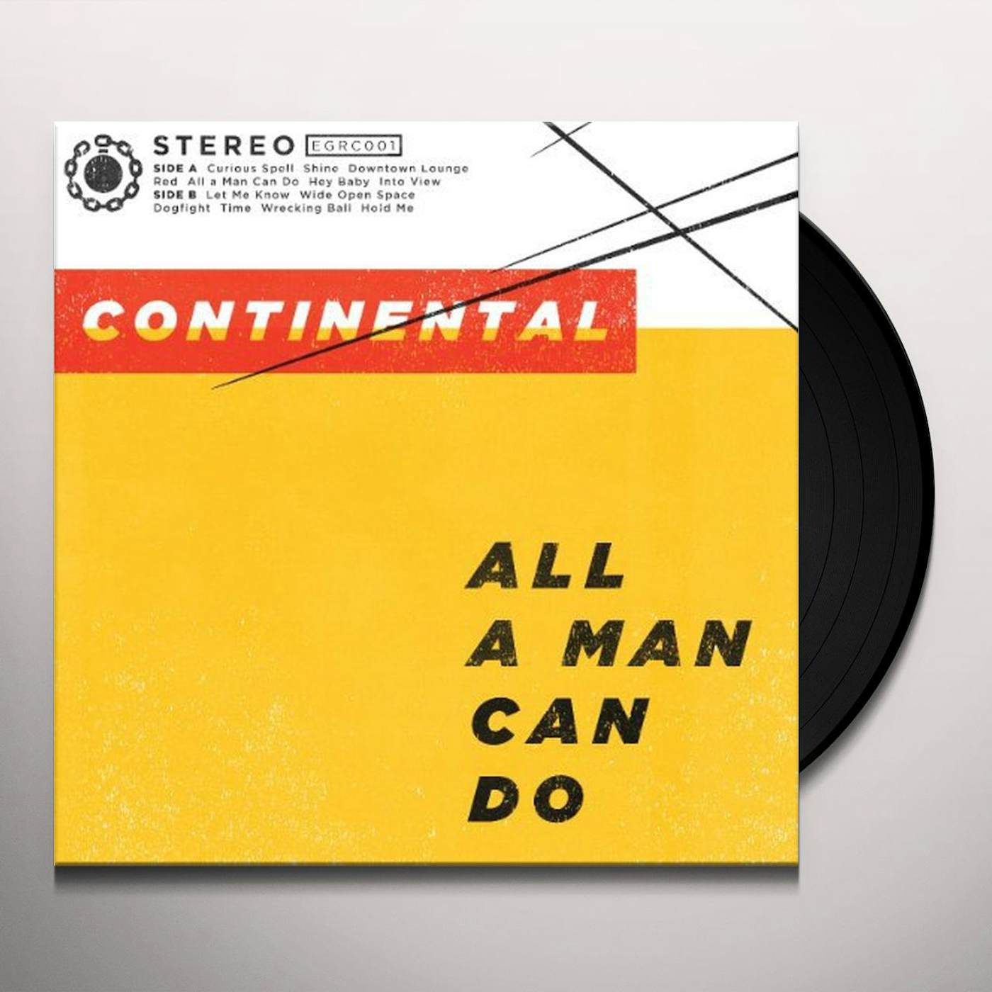 Continental All a Man Can Do Vinyl Record