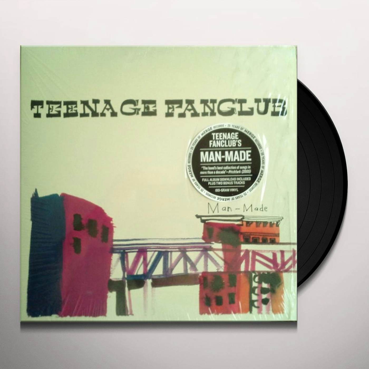Teenage Fanclub Man-Made Vinyl Record
