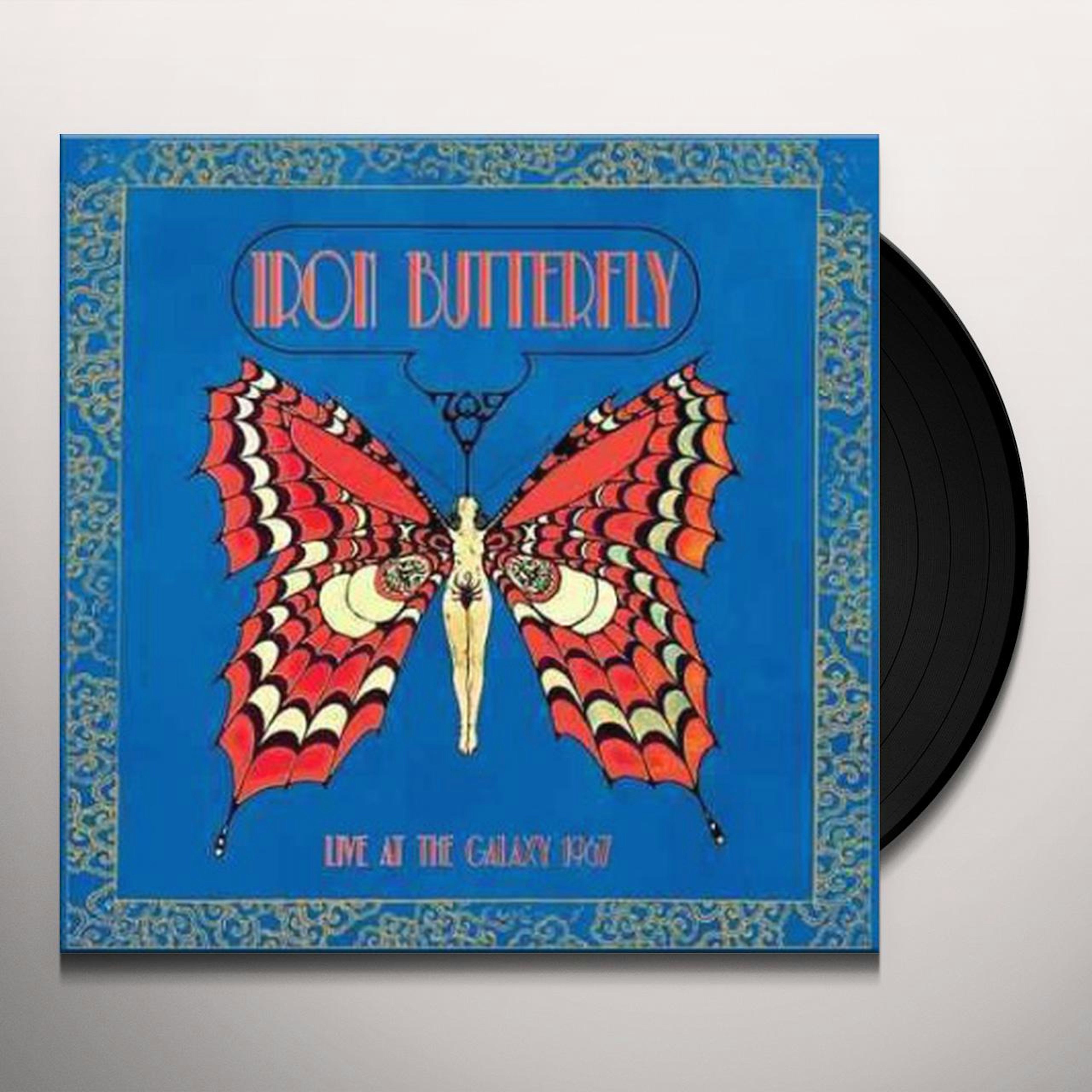 Iron Butterfly LIVE AT THE GALAXY 1967 Vinyl Record