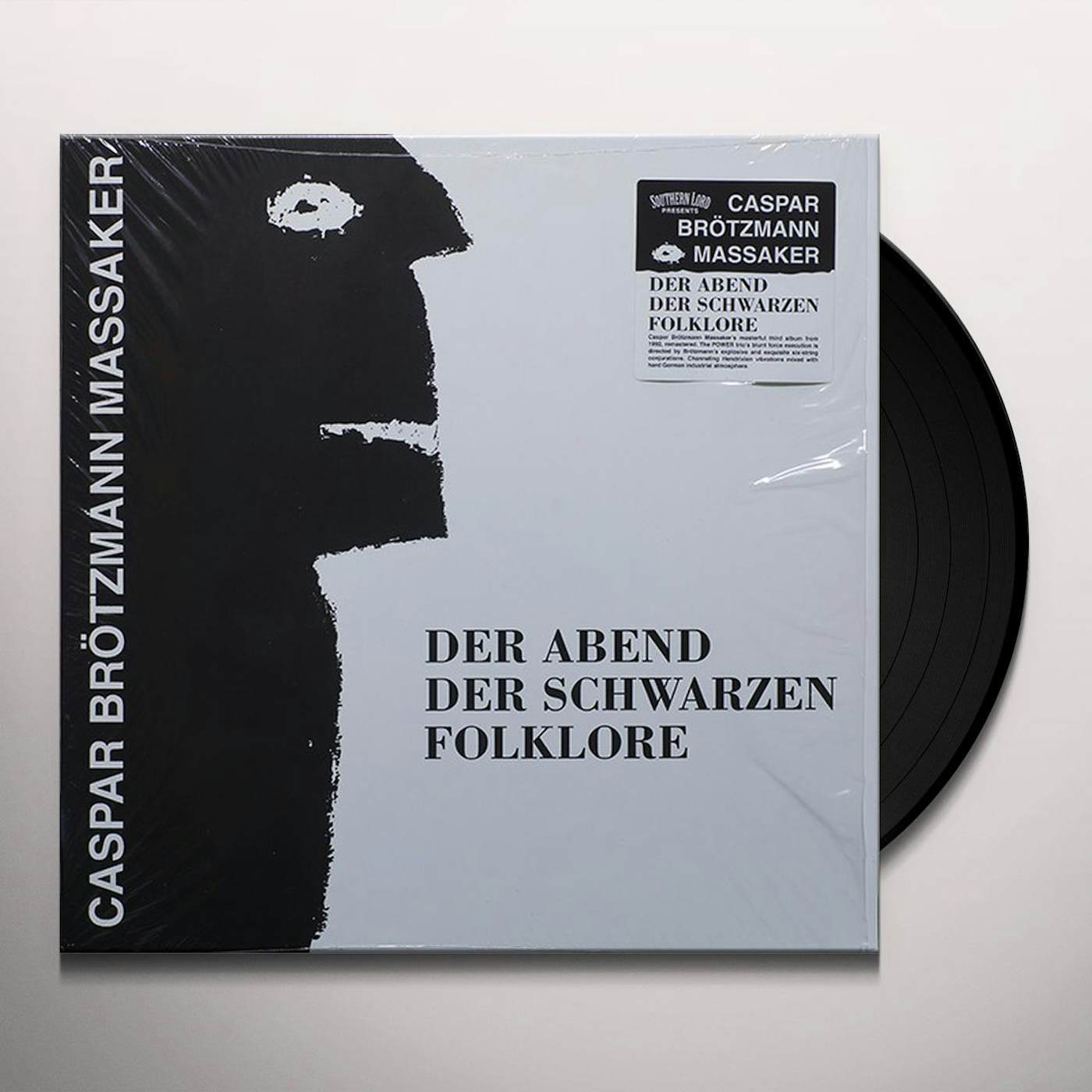 Caspar Brötzmann Massaker ABEND DER SCHWARZEN FOLKLORE Vinyl Record
