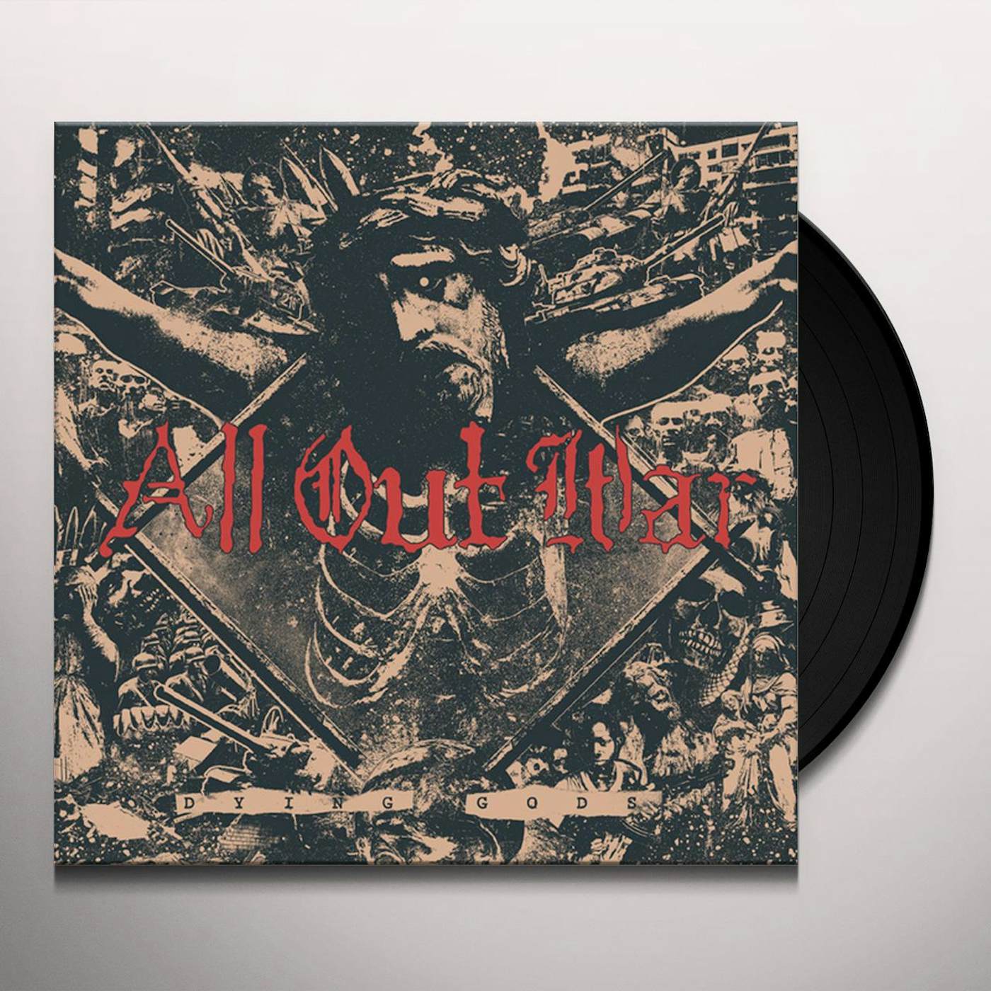 All Out War Dying Gods Vinyl Record