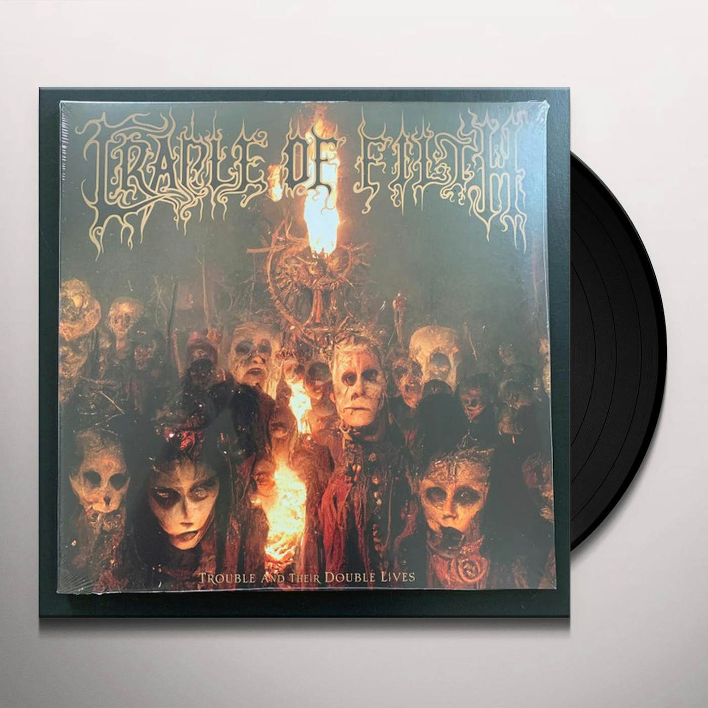 Cradle Of Filth TROUBLE & THEIR DOUBLE LIVES (2LP) Vinyl Record