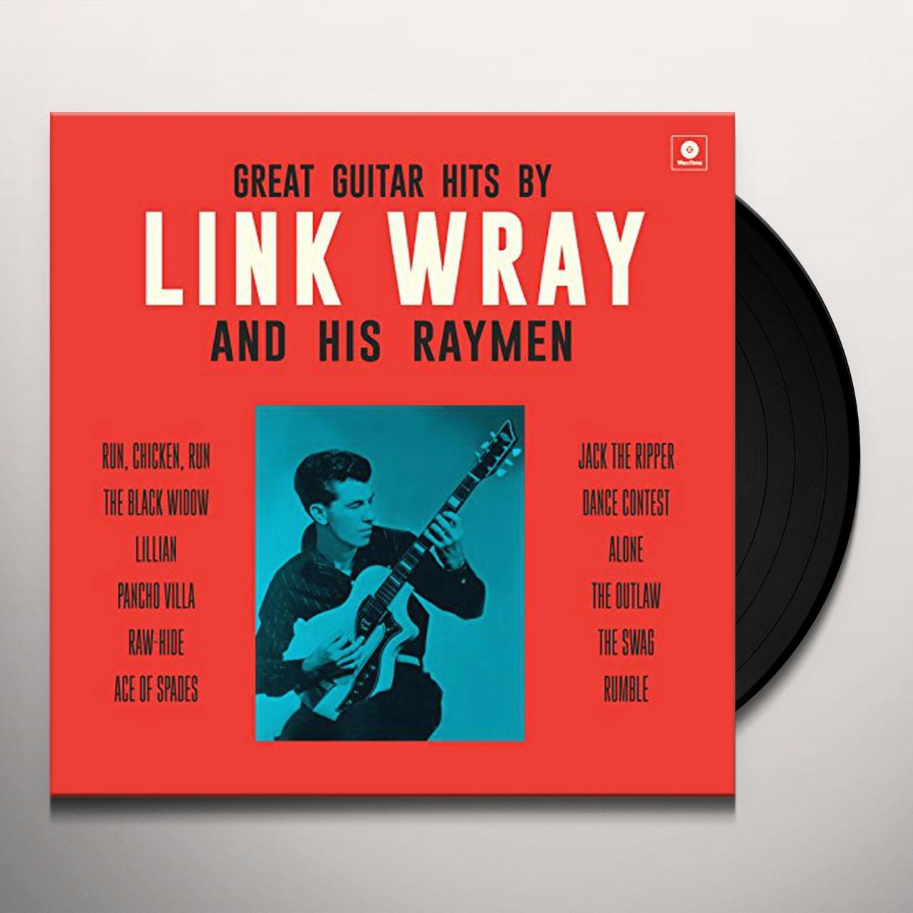 GREAT GUITAR HITS BY LINK WRAY & HIS WRAYMEN + 4 Vinyl