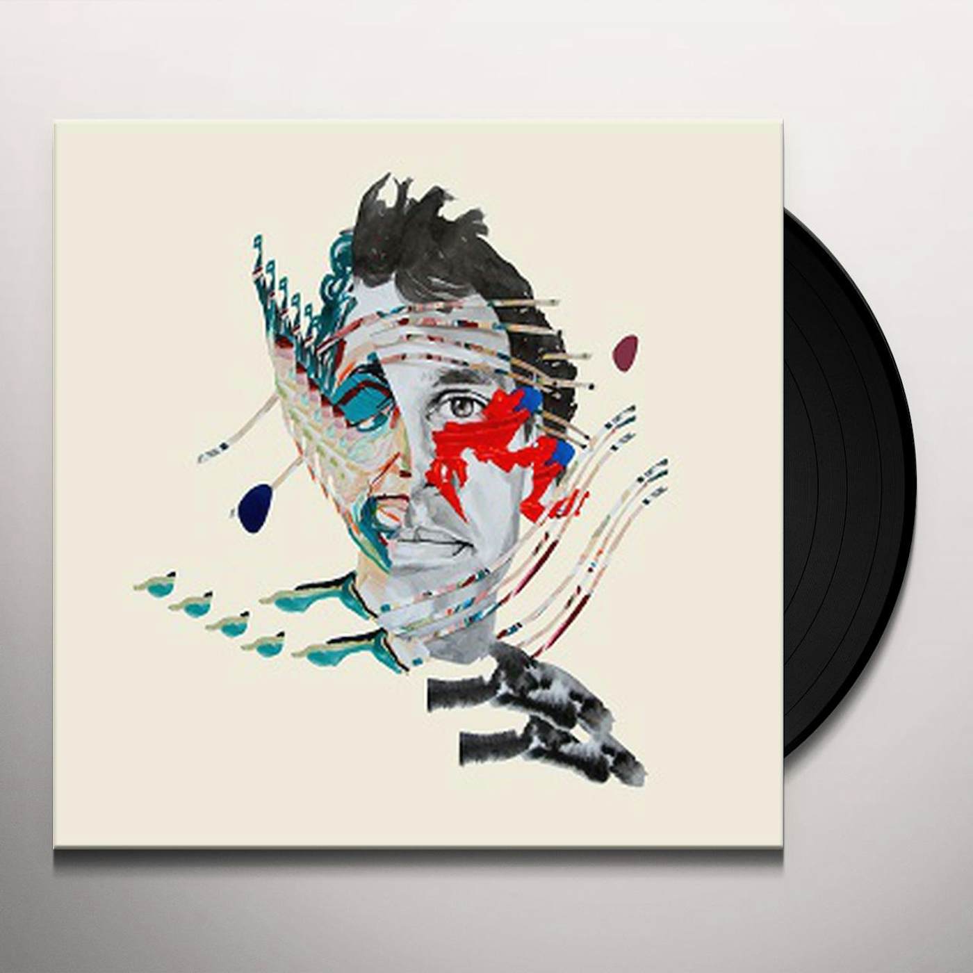 Animal Collective Painting With Vinyl Record