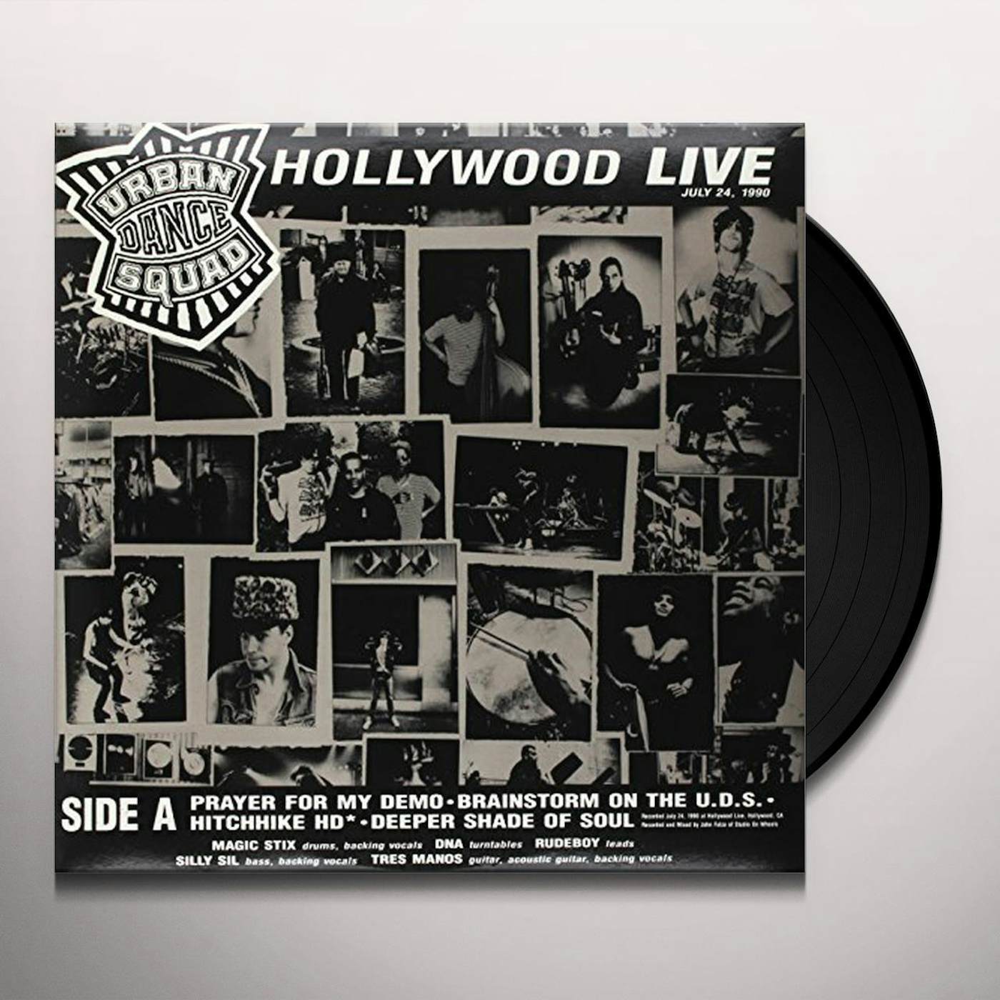 Urban Dance Squad HOLLYWOOD LIVE / PINK POP LIVE Vinyl Record