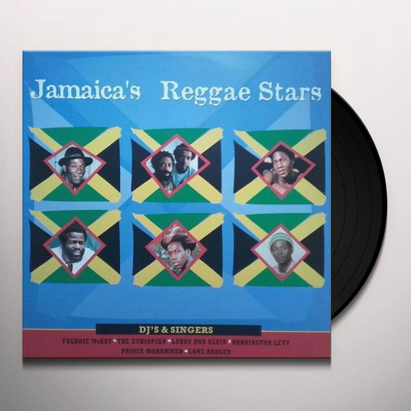 JAMAICA'S REGGAE STARS Vinyl Record