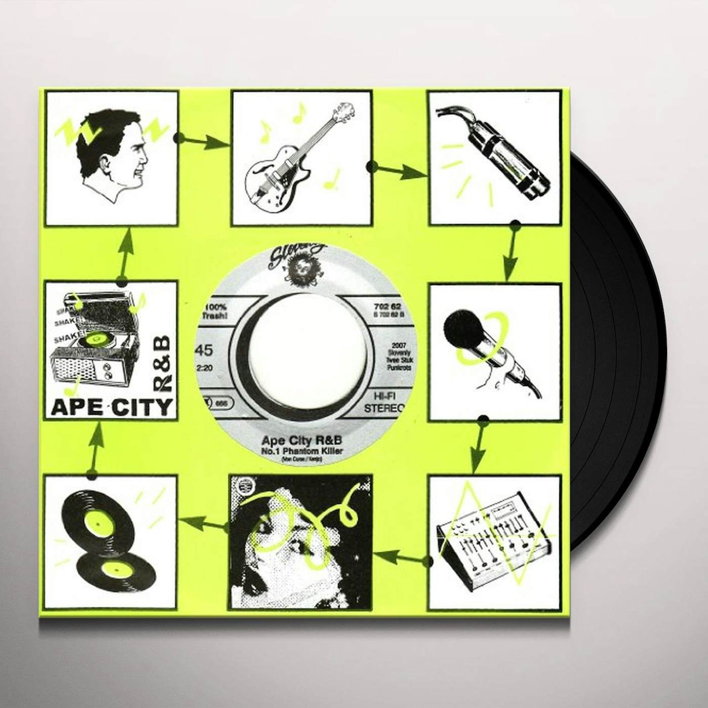 Ape City R&B DYN-O-MITE / 1 PHANTOM KILLER Vinyl Record