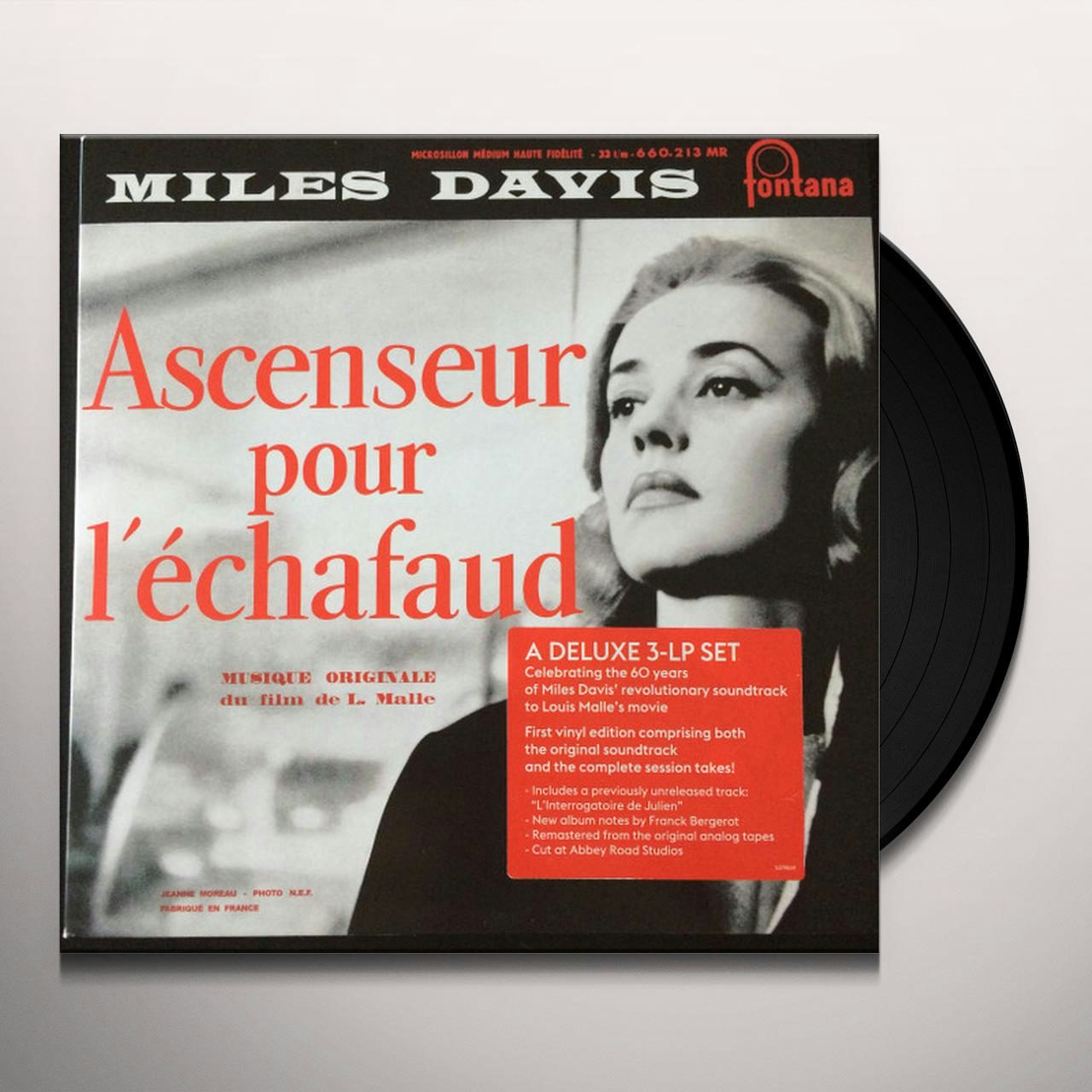 Miles Davis Ascenseur Pour L'Echafaud Vinyl Record