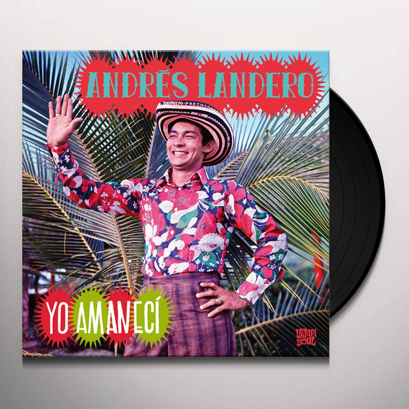 Andres Landero Yo Amaneci Vinyl Record