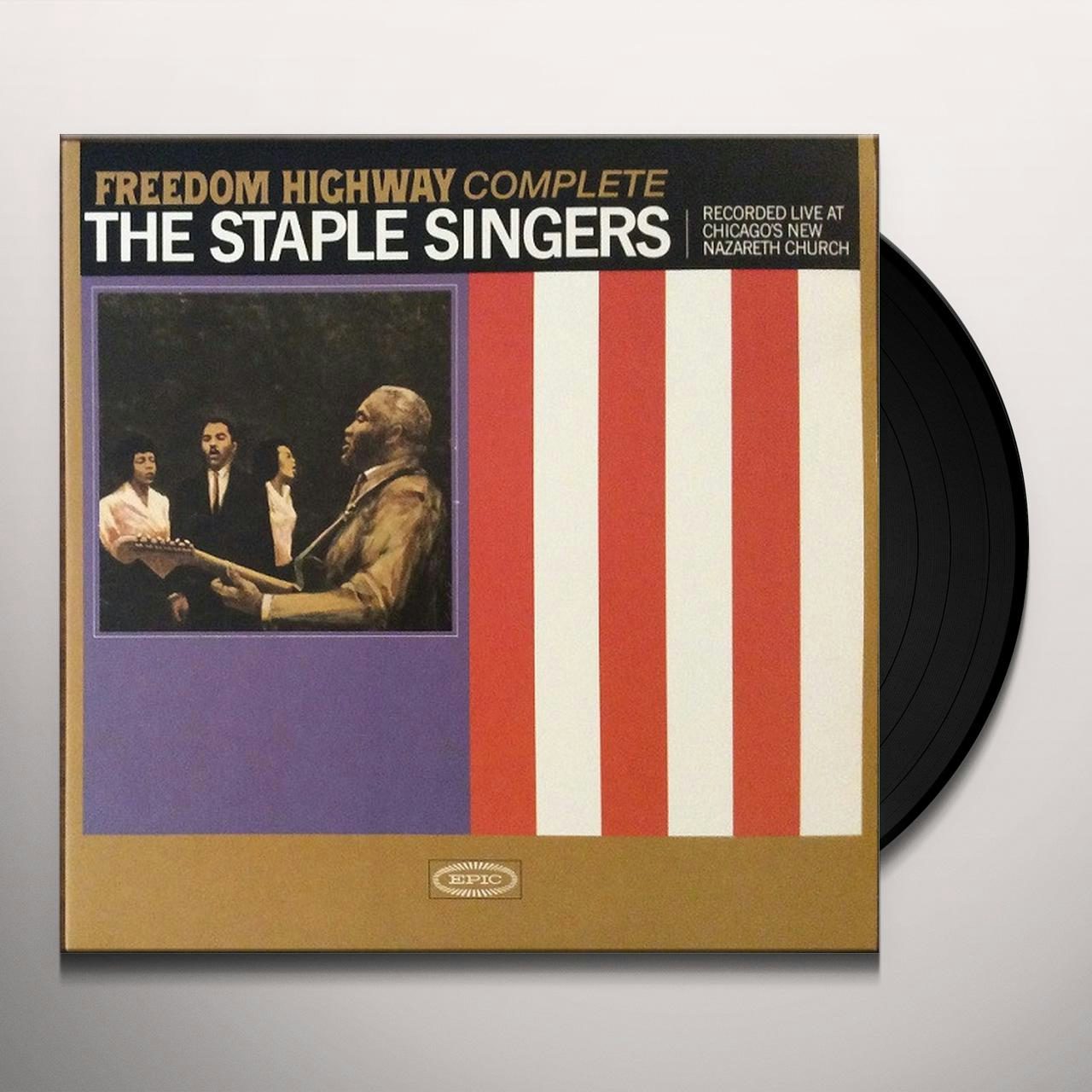 The Staple Singers Freedom Highway Vinyl Record